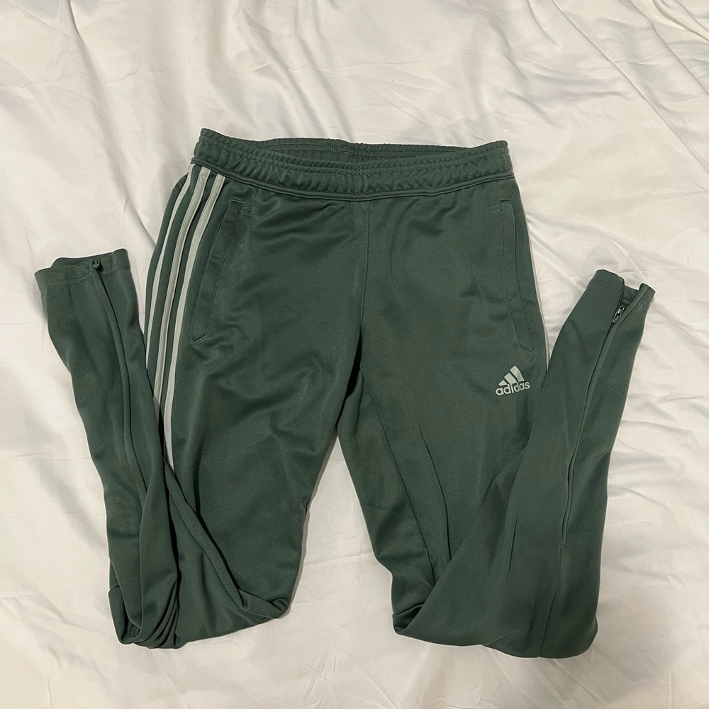 Sage Green Adidas Track Soccer Pants